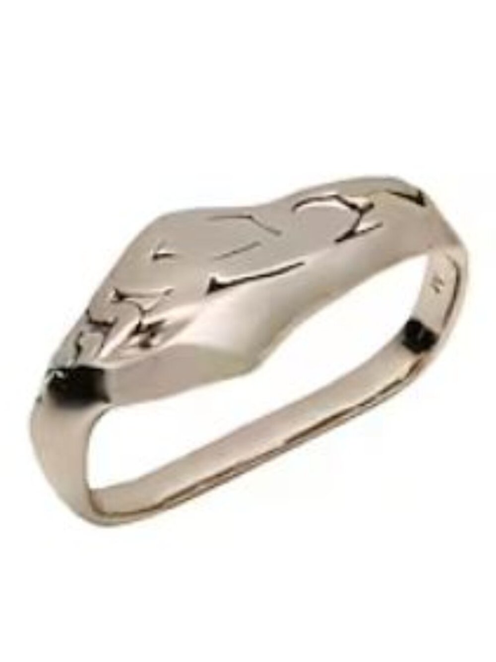 Alexander McQueen Men's Ring Silver Size M